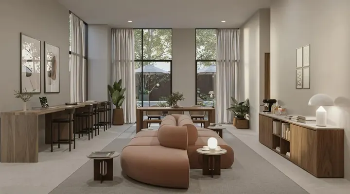 Coworking con escritorios y sala en VEQ Brasilia