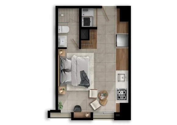 Plano del modelo Albert de Coordenada Country