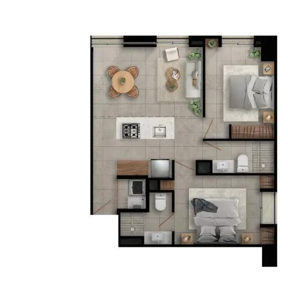 Plano del modelo Amelia de Coordenada Country
